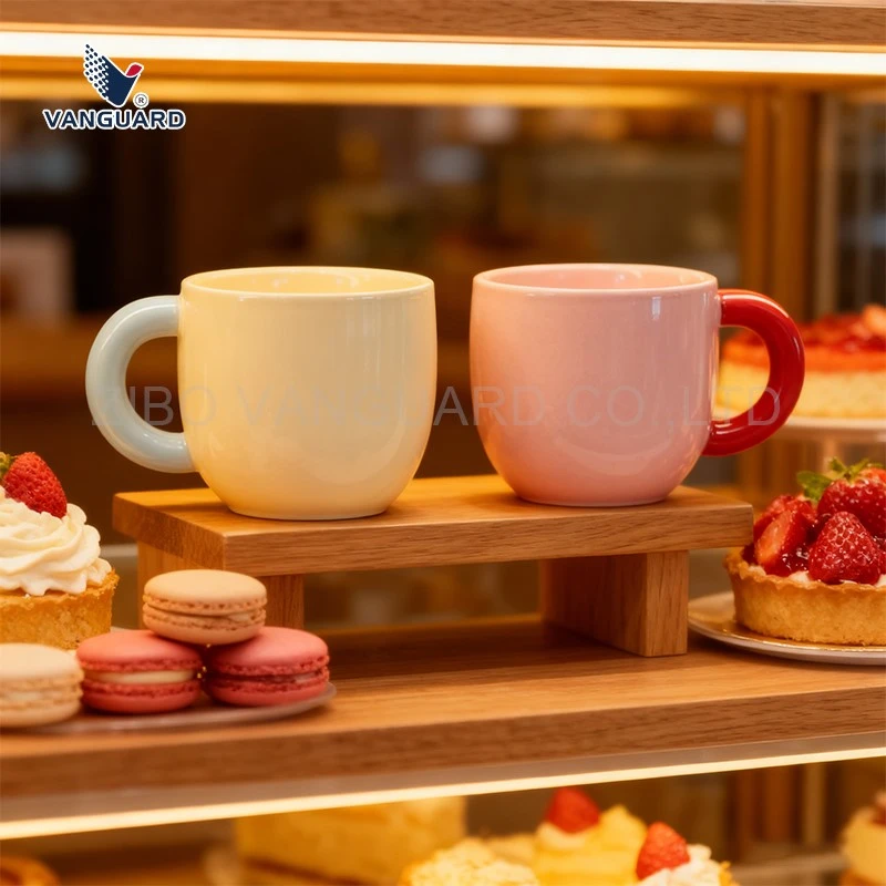 macaron ceramic tea mug macaron ceramic tea mug